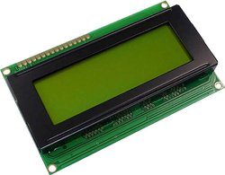 Wyświetlacz LCD Display Elektronik DEM20485SYH-LY-CYR22  żółto-zielony 20 x 4 Pixel (S x W x G) 98 x 60 x 11.6 mm