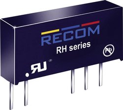 Przetwornica DC/DC, do PCB RECOM  5 V/DC 15 V/DC, -15 V/DC 33 mA 1 W Ilość wyjść: 2 x