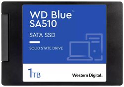 Dysk SSD wewnętrzny, 2,5'' (6,35 cm) 1 TB Western Digital Blue™ SA510 SATA 6 Gb/s Produkt nowy