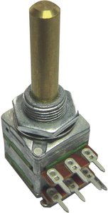 Potencjometr obrotowy  stereo 0.05 W 100 kΩ Potentiometer Service 4181 1 szt.