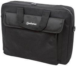 Torba na laptopa Manhattan London 438889, 39,6 cm (15,6'') , (S x W x G) 41 x 31 x 7 cm, czarny