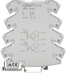 wejście: 2 x 24 V DC wyjście: 2 x 9 V ... 60 V DC / 0,1 A WAGO 857-1494 optoseparator