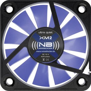 Wentylator do obudowy PC NoiseBlocker BlackSilent XM-2 (S x W x G) 40 x 40 x 10 mm