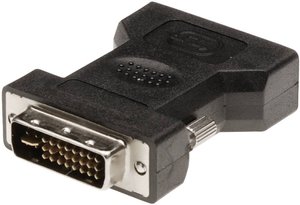 Przejściówka, adapter DVI, VGA Digitus AK-320504-000-S, [1x złącze męskie DVI 24+5-pin - 1x złącze żeńskie VGA]