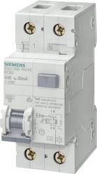 Wyłącznik różnicowoprądowy Siemens 5SU1356-6KK20, 1-biegunowy + N, B 20 A 0,03