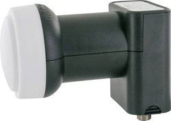 Schwaiger LNB2 Twin-LNB  Ilość uczestników: 2 Rozmiar zasilenia: 40 mm  jasnoszary, biały