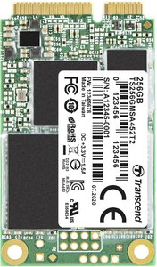 Dysk wewnęrztny SSD mSATA 256 GB Transcend MSA452T2 SATA 6 Gb/s Produkt nowy