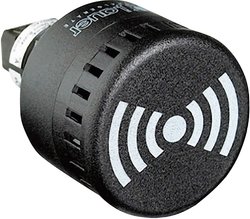 Element sygnalizacyjny ''Brzęczyk'' Auer Signalgeräte 12 V/DC, 12 V/AC, 24 V/DC, 24 V/AC 813500405