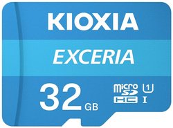 Karta pamięci microSDHC Kioxia EXCERIA, 32 GB, UHS-I