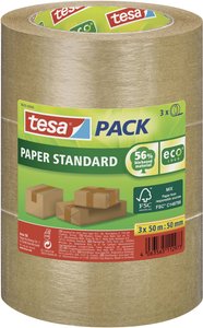 Taśma pakowa tesa  58292 STANDARD ecoLogo® (D x S) 50 m x 50 mm 50 m 3 szt.