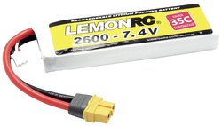 Pakiet akumulatorów (LiPo) 7.4 V 2600 mAh 35 C LemonRC Softcase XT60