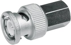 Adapter BNC Telegärtner J01008A0014 złącze męskie BNC - złącze męskie FME 1 szt.