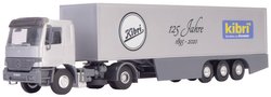 H0 MB Actros 2osiowy z siodłem skrzyniowym - seria specjalna Model ciężarówki Kibri 12500 H0 Mercedes Benz