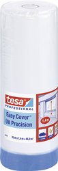 tesa Easy Cover® UV Precision, rozwiązanie 2 w 1 (folia LDPE i taśma malarska UV PLUS), idealne do zastosowań zewnętrznych Folia ochronna tesa tesa Easy Cover® 04411-00001-00  (D x S) 33 m x 1.4 m 33 m 1 szt.