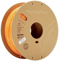 Filament do drukarek 3D PLA Polymaker 70848, Średnica filamentu: 1.75 mm, 1000 g, pomarańczowy (matowy)