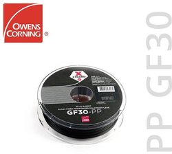 Filament do drukarek 3D PP (Polipropylen) Owens Corning FIXD-PP28-BK0, Średnica filamentu: 2.85 mm, 500 g, czarny