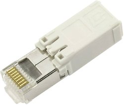 Złącze męskie RJ45 Telegärtner J80026A0002 J80026A0002, RJ45, CAT 6a, 1 szt.