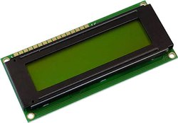 Wyświetlacz LCD Display Elektronik DEM16102SYH-PY  żółto-zielony  (S x W x G) 80 x 36 x 7.6 mm