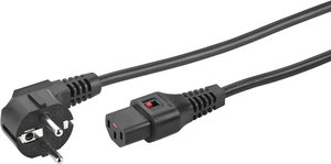 urządzenia nie emitujące ciepła kabel zasilania bezpośredniego Monacor AAC-500IEC 05.0112, 1 szt.