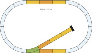 Tory Piko 35301, uzupełniające, zestaw 8 elementów, skala G