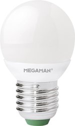 E-27  LED  5.5 W = 40 W  ciepła biel    regulacja natężenia oświetlenia Żarówka LED Megaman MM21123 E-27 5.5 W = 40 W 470 lm ciepła biel 1 szt.