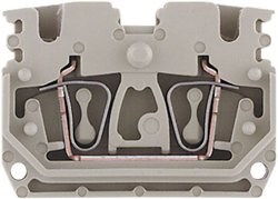 Terminal wielozaciskowy Weidmuller ZDUB 2.5-2/4AN/DM BL