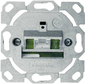 Gniazdo sieciowe podtynkowy Telegärtner J00020A0506 Wkład CAT 6 1 Port