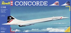 Model samolotu do sklejania Revell 04257, Concorde British Airways, 1:144