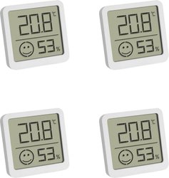 Termohigrometr TFA Dostmann 30.5053.02.04, Od -10 do +50 °C, 10 do 99 %