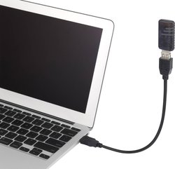 Kabel USB Renkforce, USB 2.0, Złącze męskie USB-A, Złącze żeńskie USB-A, 0.16 m