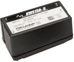 Kompaktowy i trwały zasilacz AC-DC od 5 do 25 W do montażu na płycie Zasilacz AC/DC TDK-Lambda KWS15A-12 12 V 1.3 A 15.6 W