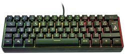 Klawiatura mechaniczna SureFire KingPin X1 60% RGB, francuska Klawiatura gamingowa Surefire Gaming KingPin X1 AZERTY