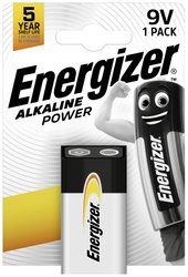 Bateria 9 V Energizer Power 6LR61, alkaliczno-manganowe, 1 szt.