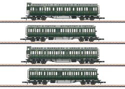 Wagon osobowy Märklin 87565 Z Zestaw 4 wagonów pasażerskich DB