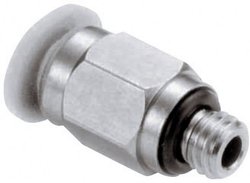 Przyłączka prosta Norgren PNEUFIT C, G-EVS, 4 mm, R1/8, M01