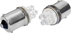 Żarówki LED 12 V BA 15S, białe