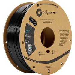 Filament do drukarek 3D ABS Polymaker PE01001, Średnica filamentu: 1.75 mm, 1000 g, czarny