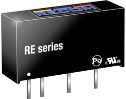 Przetwornica DC/DC, do PCB RECOM RE-2415S RE-2415S, SIP-7, 1 W, 15, 66 mA, 1 szt.
