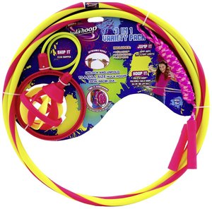 WHAM O Wham-O Hula Hoop Variety Pack 3 w 1 381030 Wham-O Hula Hoop Variety Pack 3 in 1