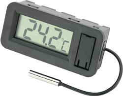 Termometr tablicowy, panelowy Basetech BT-80, -50  +70 °C, Dokładność: ±1 °C