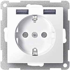 Płytka przycisku Merten System M MEG2366-0319, biały