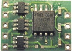 Moduł przełączający, S5K, 16 mm, 2,7 -5,5 V/DC, skala H0