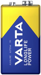 Bateria 9 V Varta LONGLIFE Power 9V Bli 1, alkaliczno-manganowe, 1 szt.