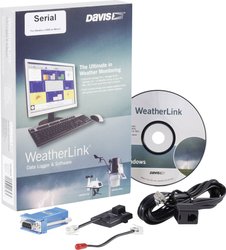 Oprogramowanie Davis Instruments Weatherlink DAV-6510SER, port równoległy, z dataloggerem