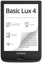 Czytnik eBooków PocketBook Basic Lux 4 15.2 cm (6 cal) czarny