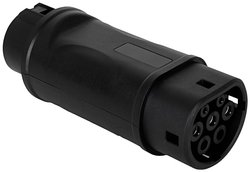 Adapter typ 1 / typ 2 męski – żeński 32A AK-SC-E09 Adapter kabla do ładowania Akyga AK-SC-E09