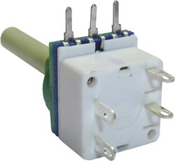 Potencjometr z przełącznikiem Potentiometer Service GmbH 7513, 2 x on / off, 2,2 kOhm