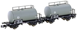 Wagon cysterna Hobbytrain H24801 N Zestaw 2 lekkich cystern EVA DB