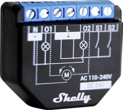 Shelly Plus 2PM  Element wykonawczy  Wi-Fi, Bluetooth