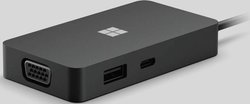 Microsoft USB-C Travel Hub (P), czarny Stacja dokująca Microsoft SWV-00002